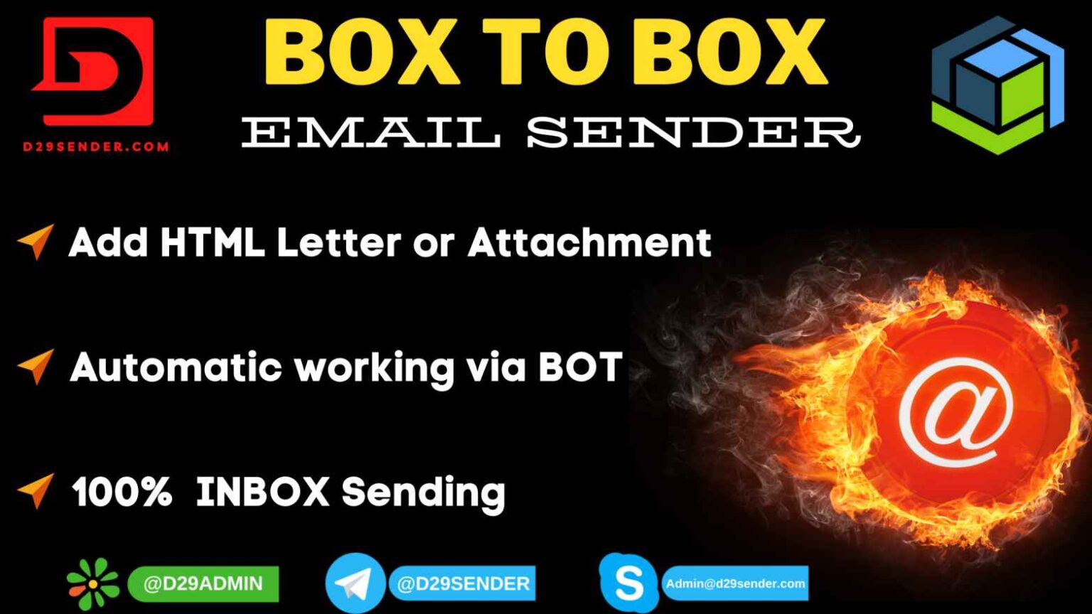 box to box sender