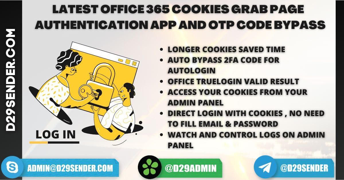 office365 cookies grab page
