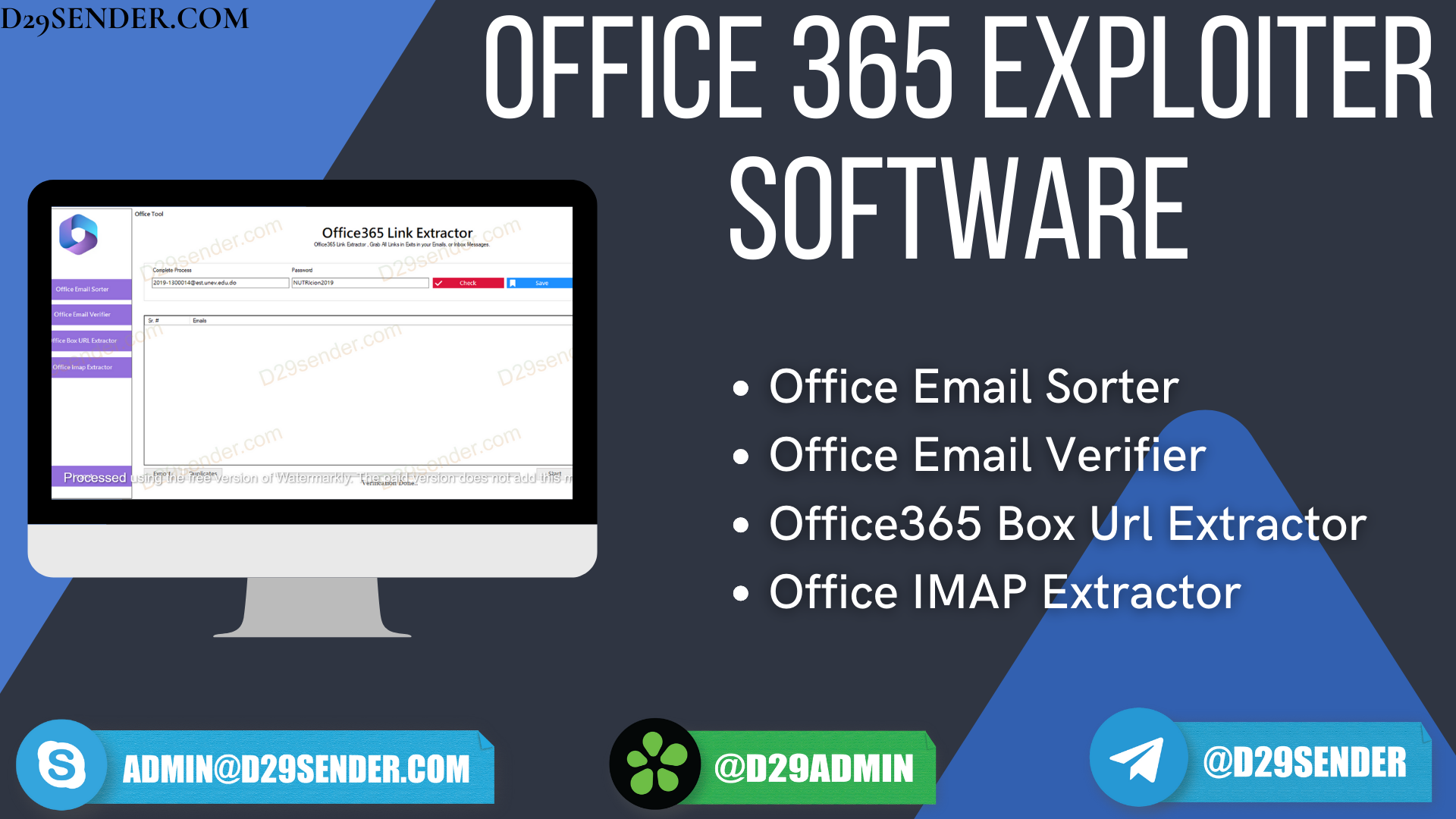 Office365 Xploiter Software